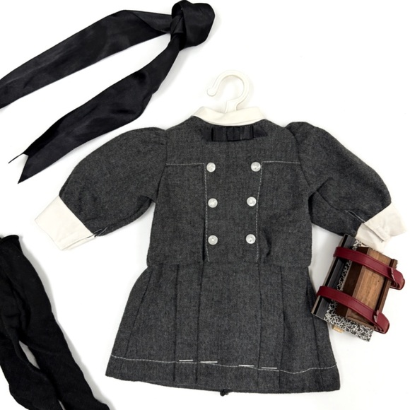 American Girl Other - Retired American Girl PC Samantha’s Buster Brown Dress & School Supplies 1986